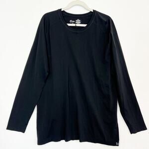 Zyia Active NWT Men's Black Copper Charged Long Sleeve Tee XXL